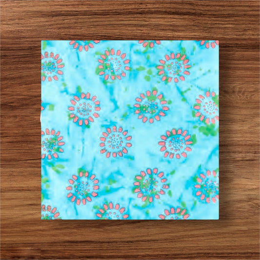 Emerald Batik Oversized Bandana - Wander Together Outfitters