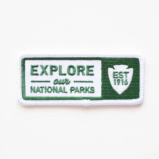 "Explore Our National Parks" Iron on Patch - Wander Together Outfitters