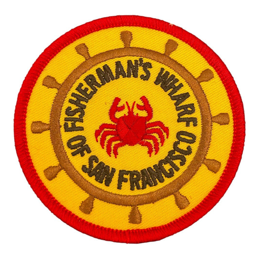 Fisherman’s Wharf San Francisco Iron On Patch - Wander Together Outfitters