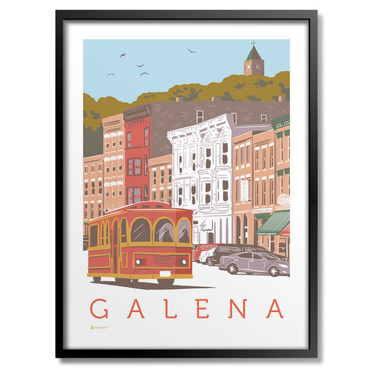 Galena Main Street Illinois Print - Wander Together Outfitters