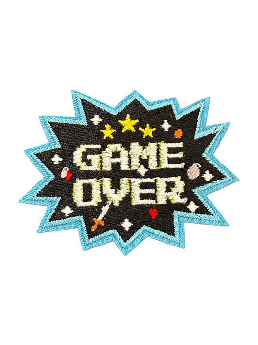 Game Over Iron On Patch - Wander Together Outfitters