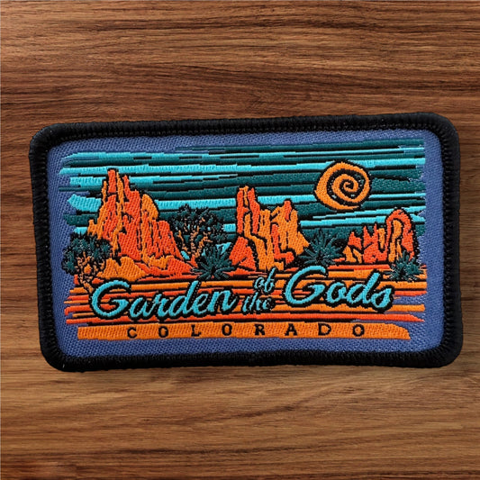 Garden of the Gods Colorado Iron On Patch - Wander Together Outfitters