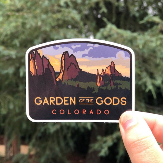 Garden of the Gods Park Sticker Colorado Springs - Wander Together Outfitters