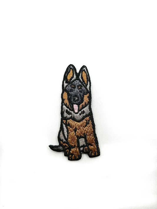 German Shepherd Embroidered Iron On Patch Pet Lover - Wander Together Outfitters