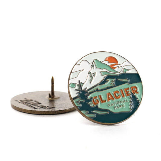 Glacier National Park Enamel Pin - Wander Together Outfitters