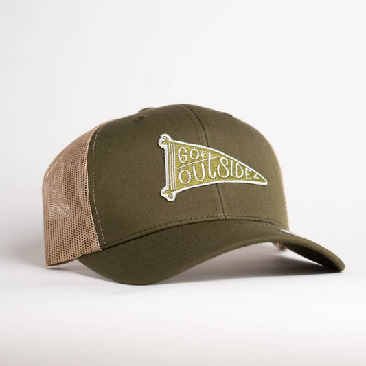 "Go Outside" Trucker Hat - Wander Together Outfitters