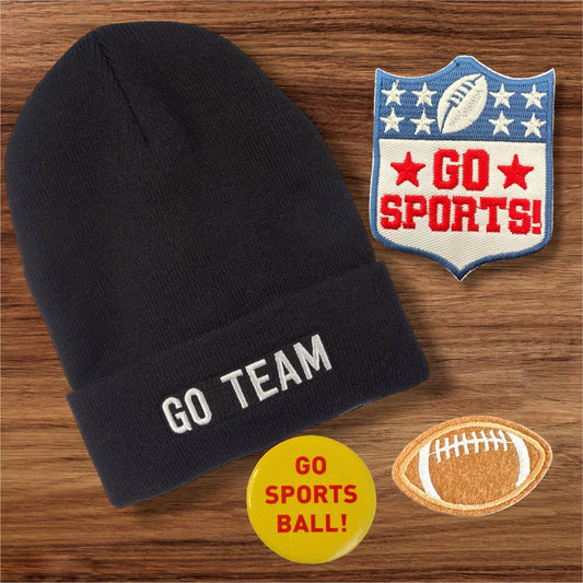 "Go Team" Beanie - Wander Together Outfitters