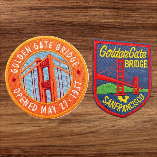Golden Gate Bridge Iron On Patch (Various Styles) - Wander Together Outfitters