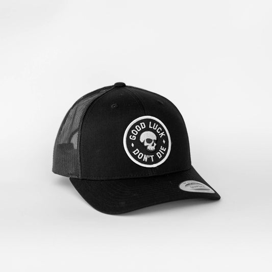 "Good Luck Don't Die" Trucker Hat - Wander Together Outfitters