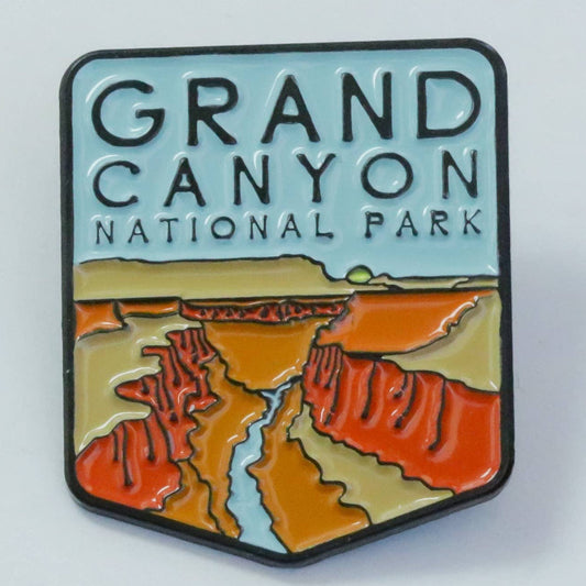 Grand Canyon National Park Enamel Lapel Pin - Wander Together Outfitters
