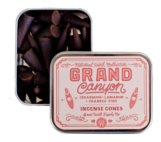 Grand Canyon National Park Incense (Cedarwood, Labdanum, Charred Pine) - Wander Together Outfitters