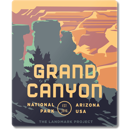 Grand Canyon National Park Magnet - Vintage Style - Wander Together Outfitters