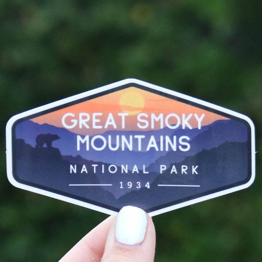 Great Smoky Mountains National Park Sticker - Wander Together Outfitters
