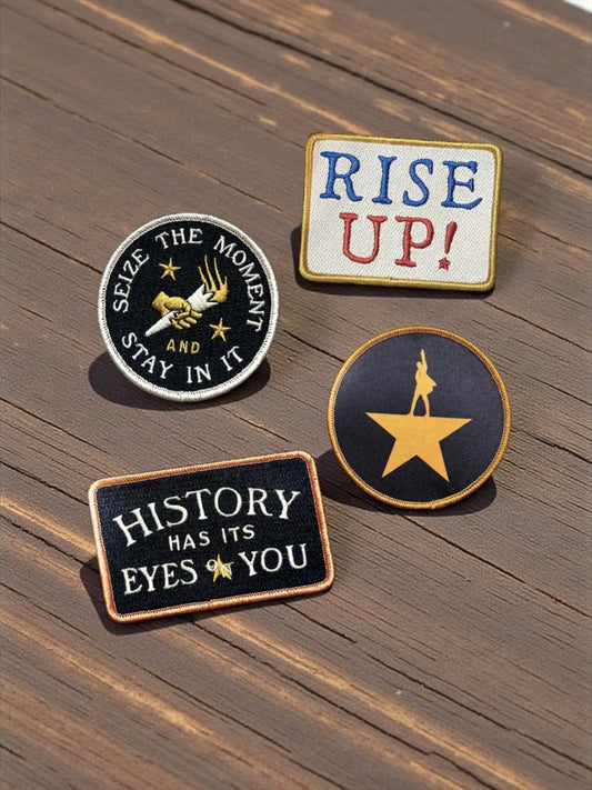 Hamilton Embroidered Patch Collection (Broadway Theater) - Wander Together Outfitters