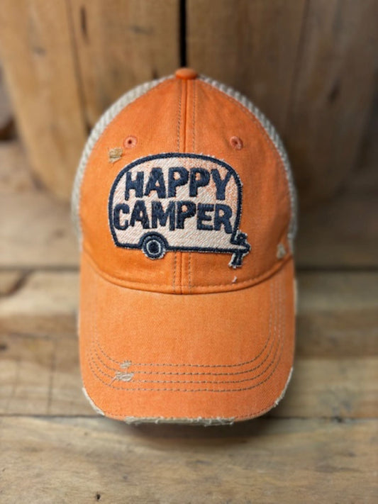 Happy Camper Hat - Wander Together Outfitters