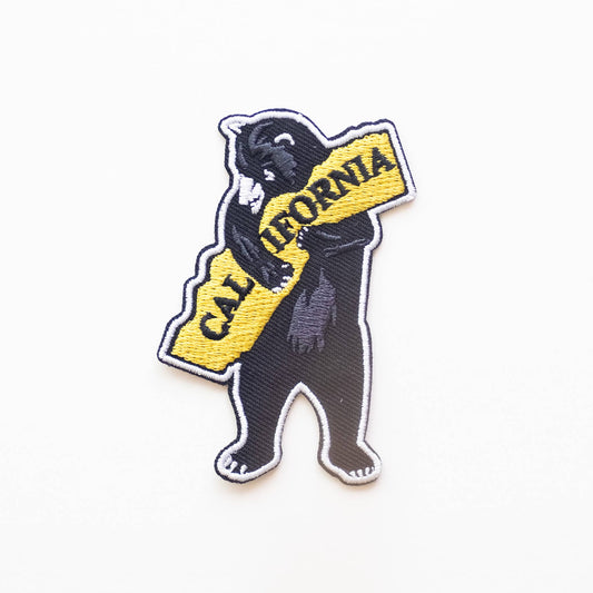 I Love California Bear Embroidered Iron on Patch - Wander Together Outfitters