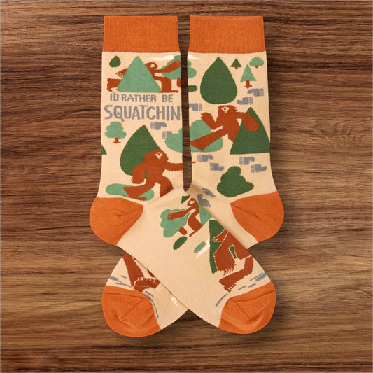 “I'd Rather Be Squatchin'”Unisex Socks - Wander Together Outfitters