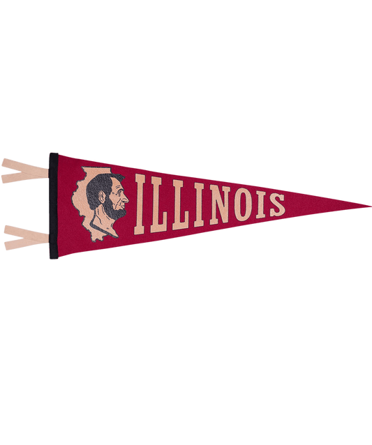 Illinois Pennant - Wander Together Outfitters