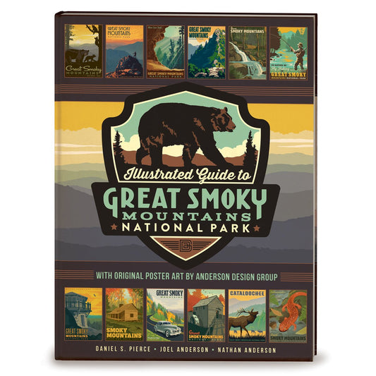 Illustrated Guide to Great Smoky Mountains National Park: Hard Cover Coffee Table Book - Wander Together Outfitters