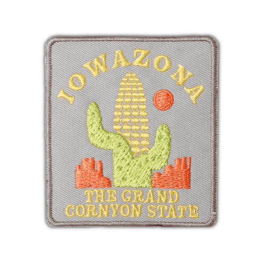 “Iowazona The Grand Cornyon State” Iron On Patch - Wander Together Outfitters