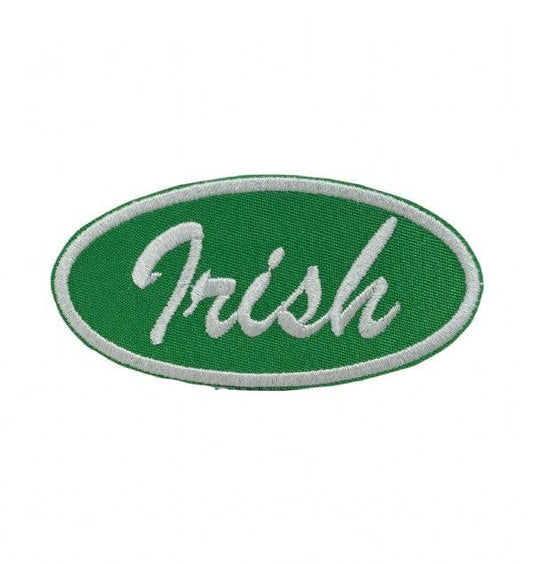“Irish” Oval Iron On Patch - Wander Together Outfitters