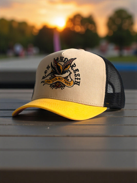 Iron and Resin Banner Swallow Hat - Wander Together Outfitters