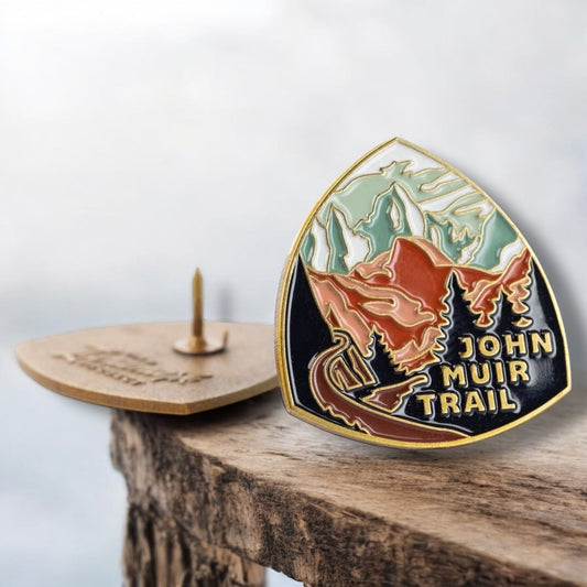 John Muir Trail Enamel Pin - Wander Together Outfitters