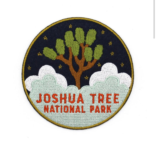 Joshua Tree National Park Night Sky Iron On Patch - Wander Together Outfitters