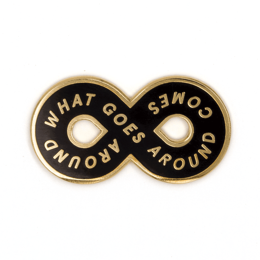 Karma Loop Enamel Pin - Wander Together Outfitters