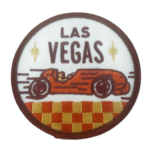 Las Vegas Car Iron On Patch - Wander Together Outfitters