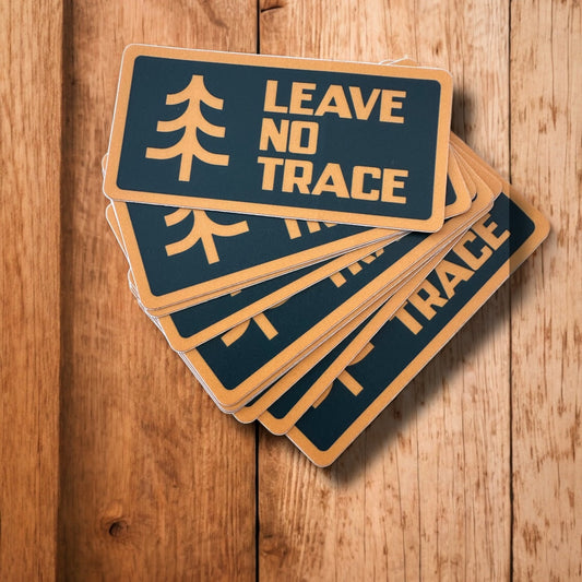 “Leave No Trace” Sticker - Wander Together Outfitters