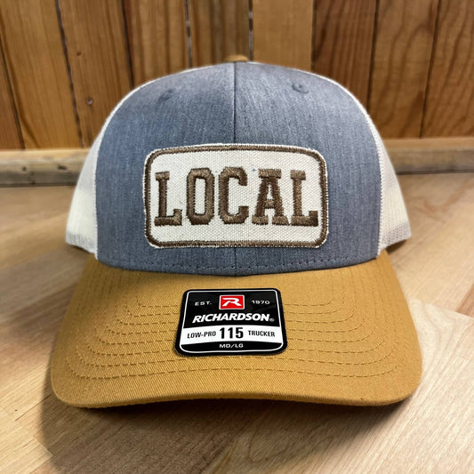 "Local" Tan/Grey Richardson Hat - Wander Together Outfitters