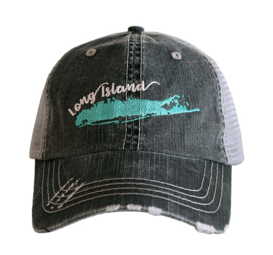 “Long Island” Distressed Cap - Wander Together Outfitters