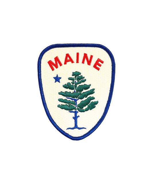 Maine Embroidered Patch - Wander Together Outfitters