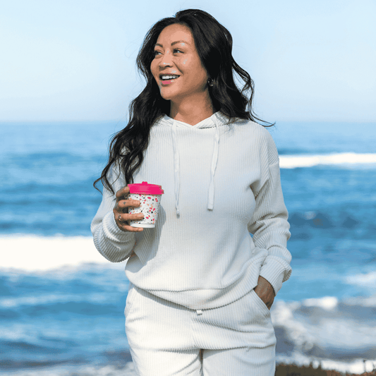 Malibu Ribbed Hoodie - Wander Together Outfitters