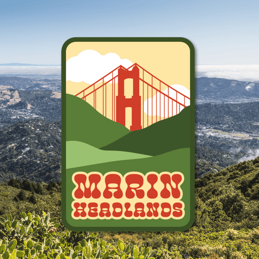 Marin Headlands Sticker - Wander Together Outfitters