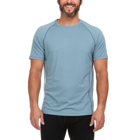 Microweight Men's Wool T Shirt - Woolverino - Wander Together Outfitters
