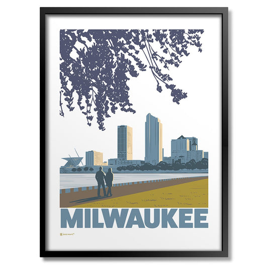Milwaukee Lakefront Print - Wander Together Outfitters