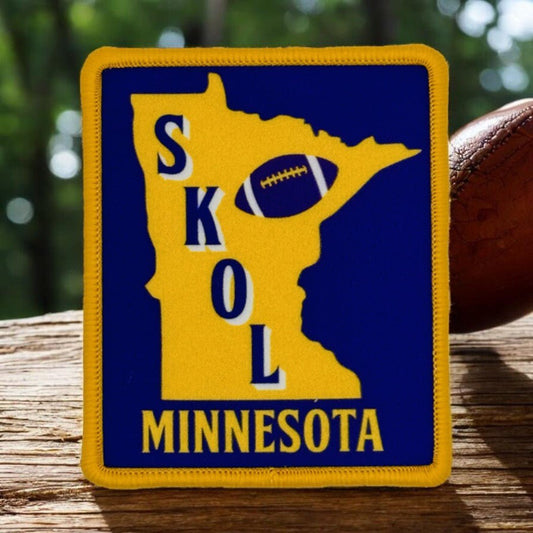 Minnesota SKOL Iron On Sublimation Patch - Wander Together Outfitters