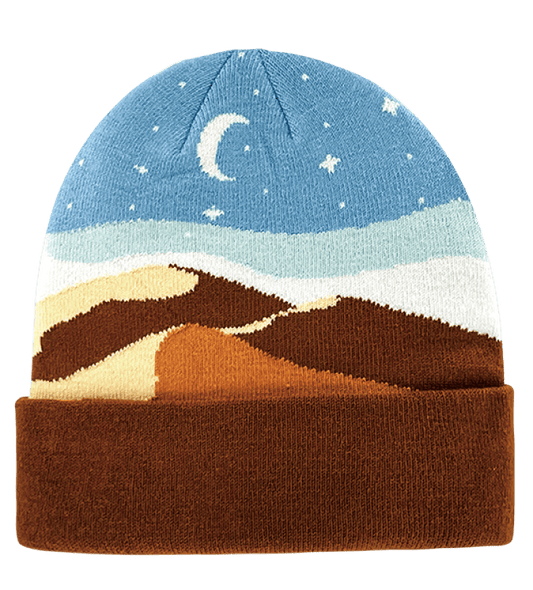 Moon Abstract Beanie - Wander Together Outfitters
