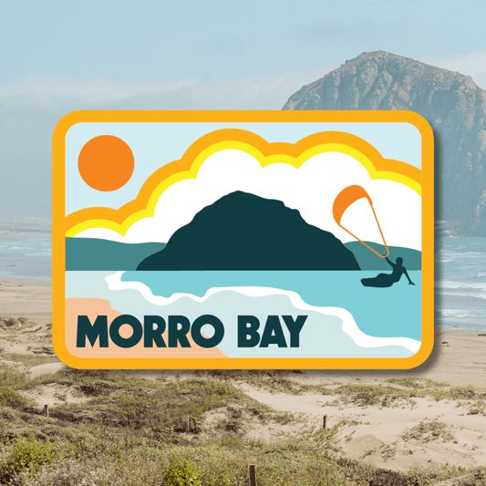 Morro Bay Vinyl Waterproof Sticker - Wander Together Outfitters