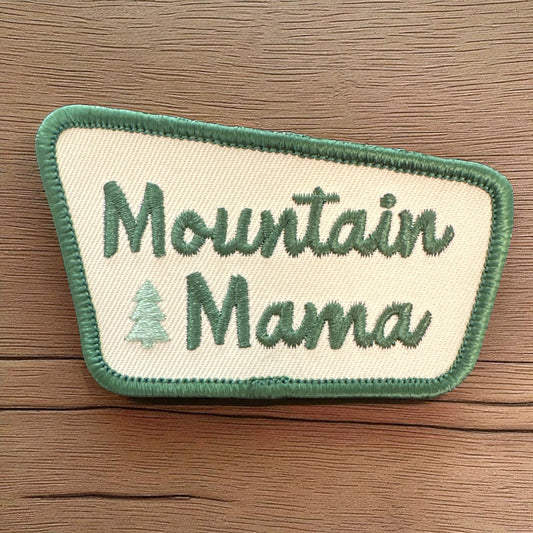 "Mountain Mama" Iron On Patch - Wander Together Outfitters