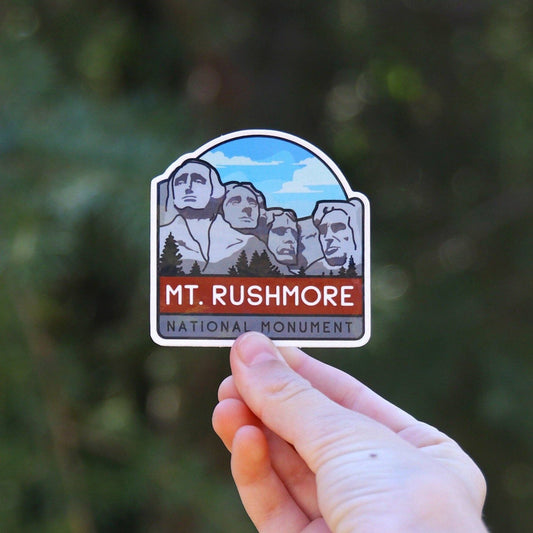 Mt. Rushmore Vinyl Decal Waterproof & UV Resistant - Wander Together Outfitters