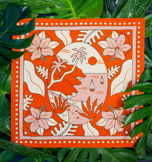 "Na'Pali Coast" Bandana - Wander Together Outfitters