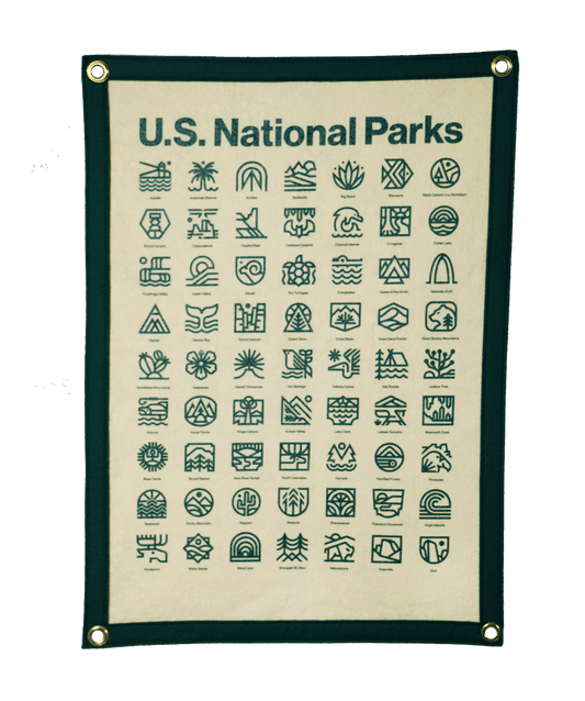 National Parks Camp Flag - Wander Together Outfitters