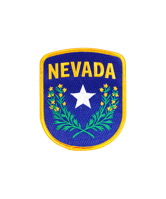 Nevada Embroidered Patch - Wander Together Outfitters
