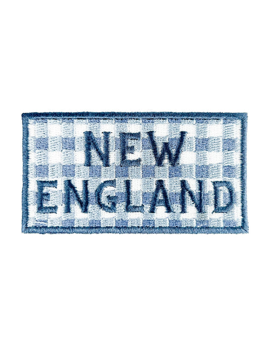 "New England" Large Gingham Patch - Wander Together Outfitters