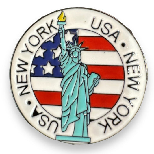 New York New York, USA Pin - Wander Together Outfitters