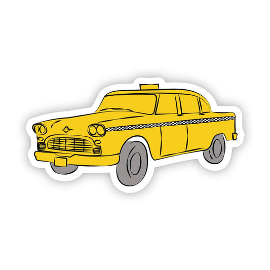 New York Taxi Sticker - Wander Together Outfitters
