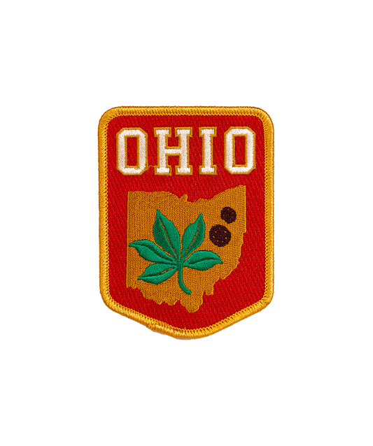 Ohio Embroidered Patch - Wander Together Outfitters